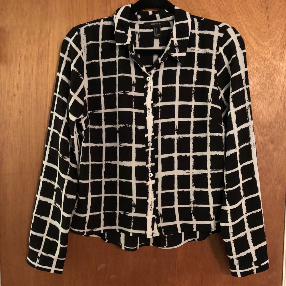 Brand new Forever 21 button blouse